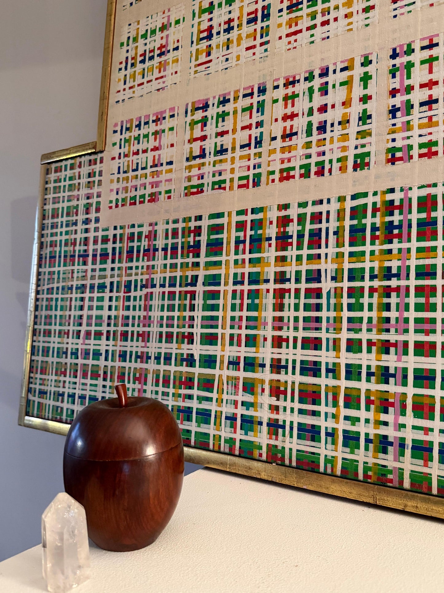 Frisman Vintage Abstract Relief By Frederic Karoly 19631963