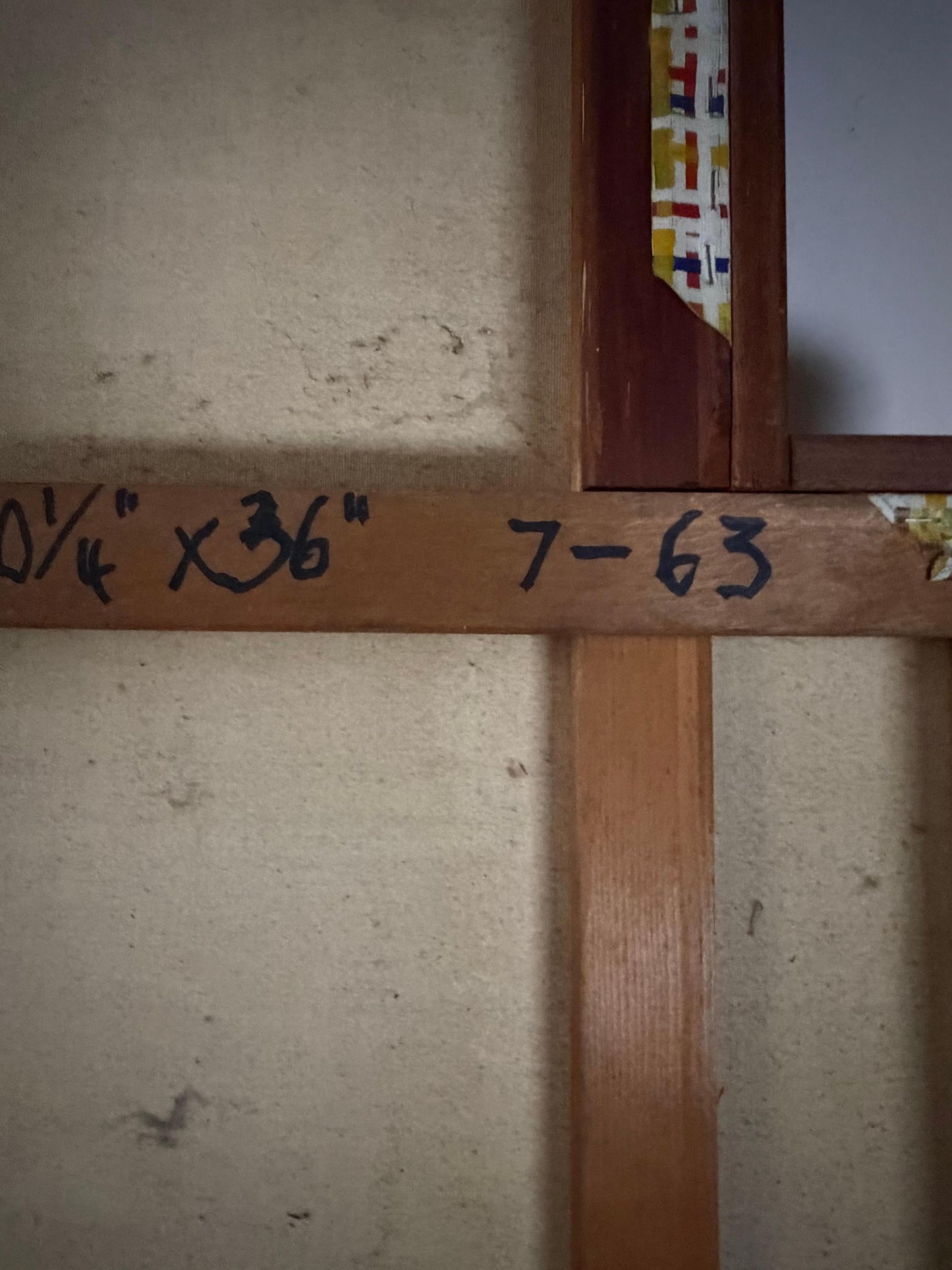 Frisman Vintage Abstract Relief By Frederic Karoly 19631963