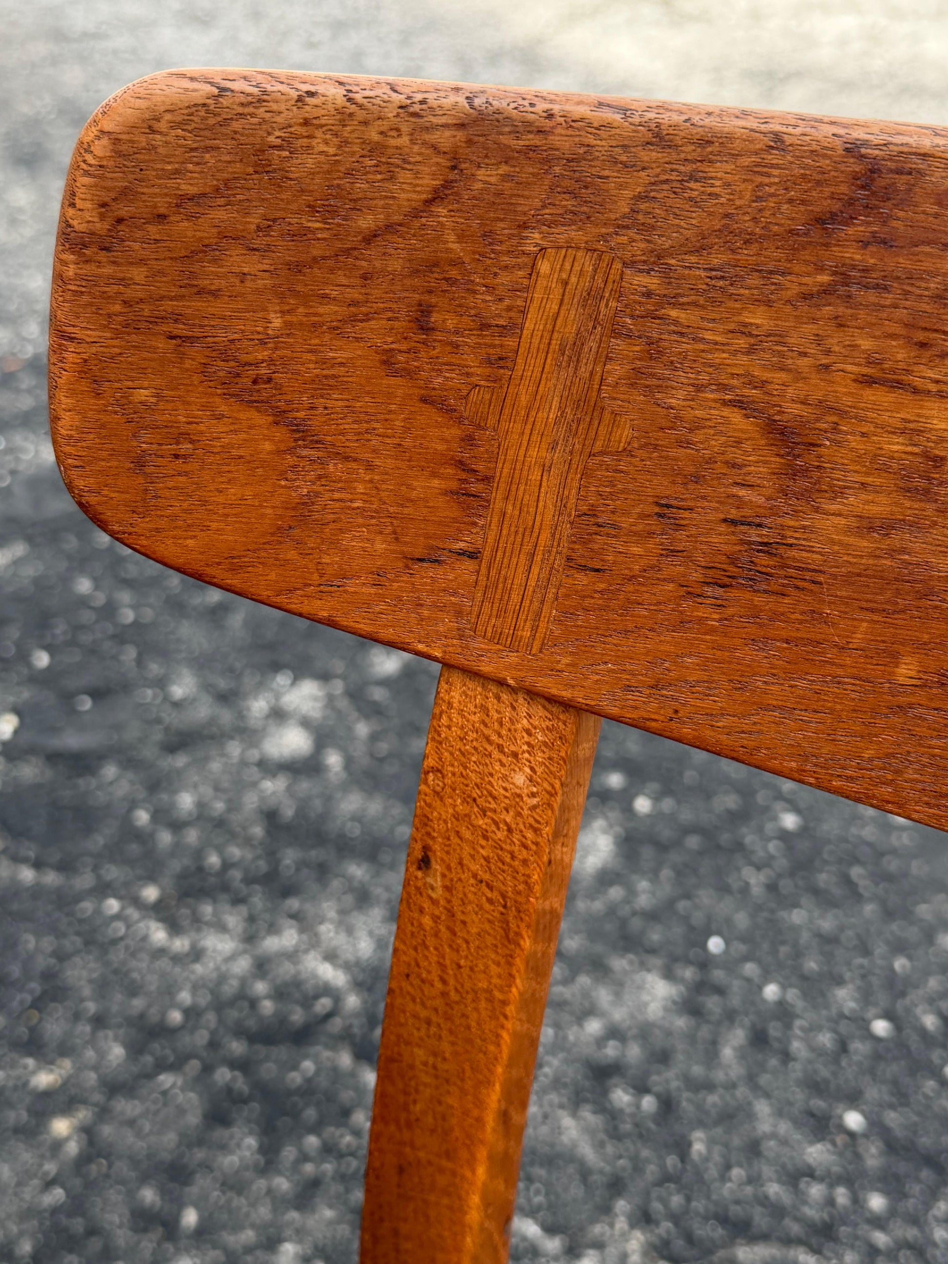 Frisman Vintage Original Hans Wegner CH 23 Chair Patina Oak ca' 1960's