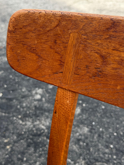 Frisman Vintage Original Hans Wegner CH 23 Chair Patina Oak ca' 1960's