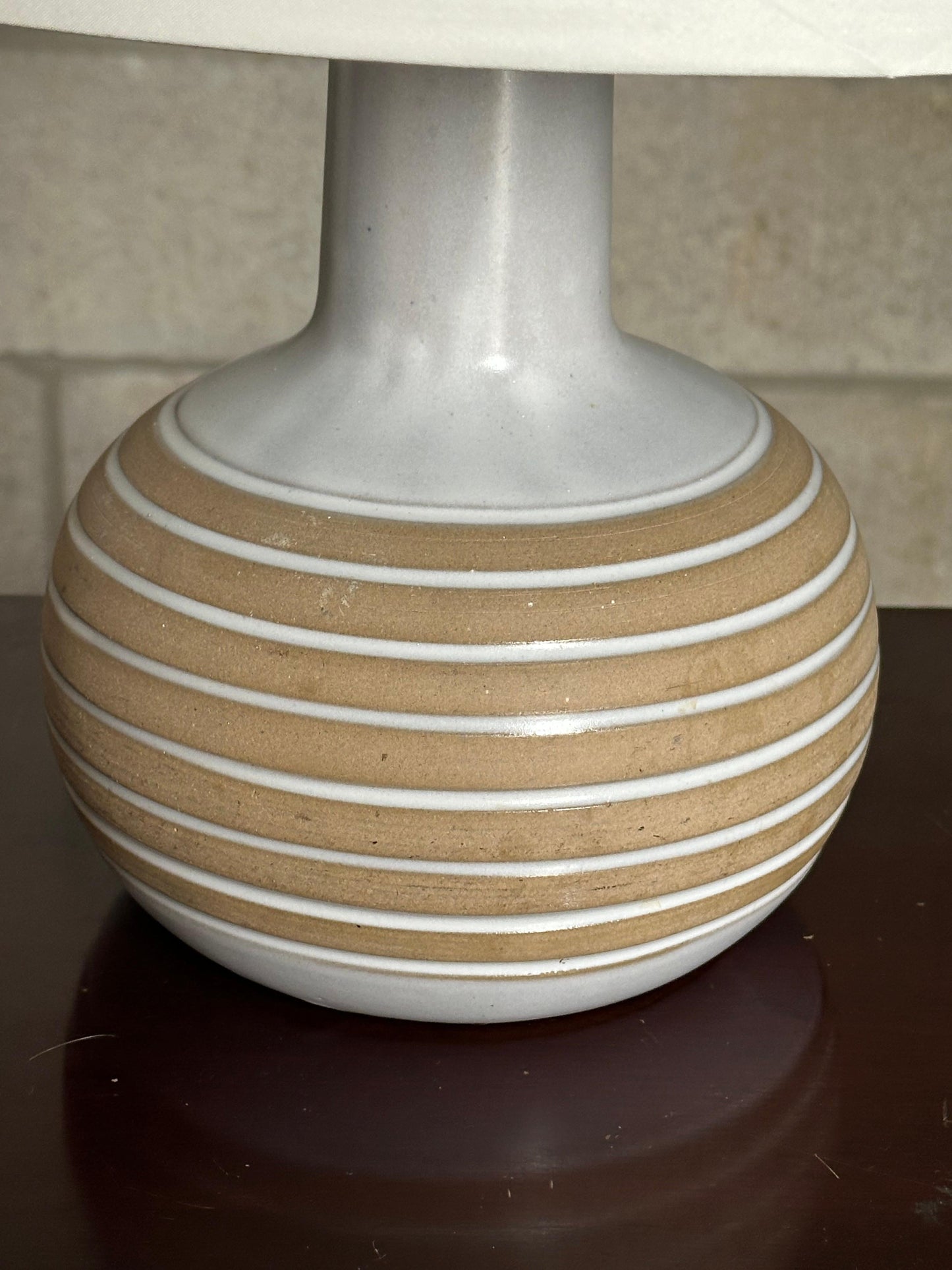 Frisman Vintage 1960’s Jane and Gordon Martz Ceramic Table Lamps - A Pair