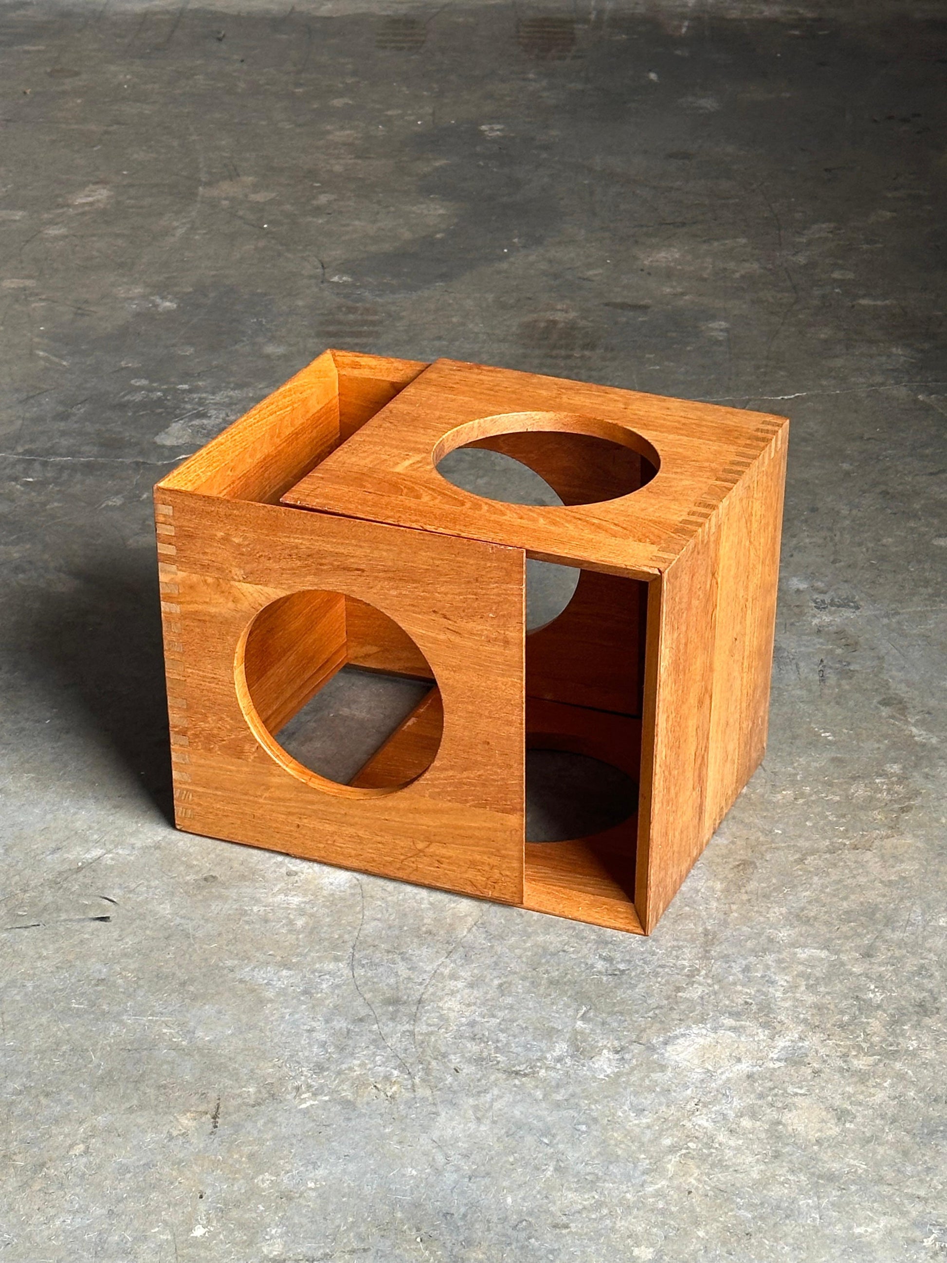 Frisman Vintage 1970s Jens Quistgaard Cube Nesting Tables for Richard Nissen- A Pair