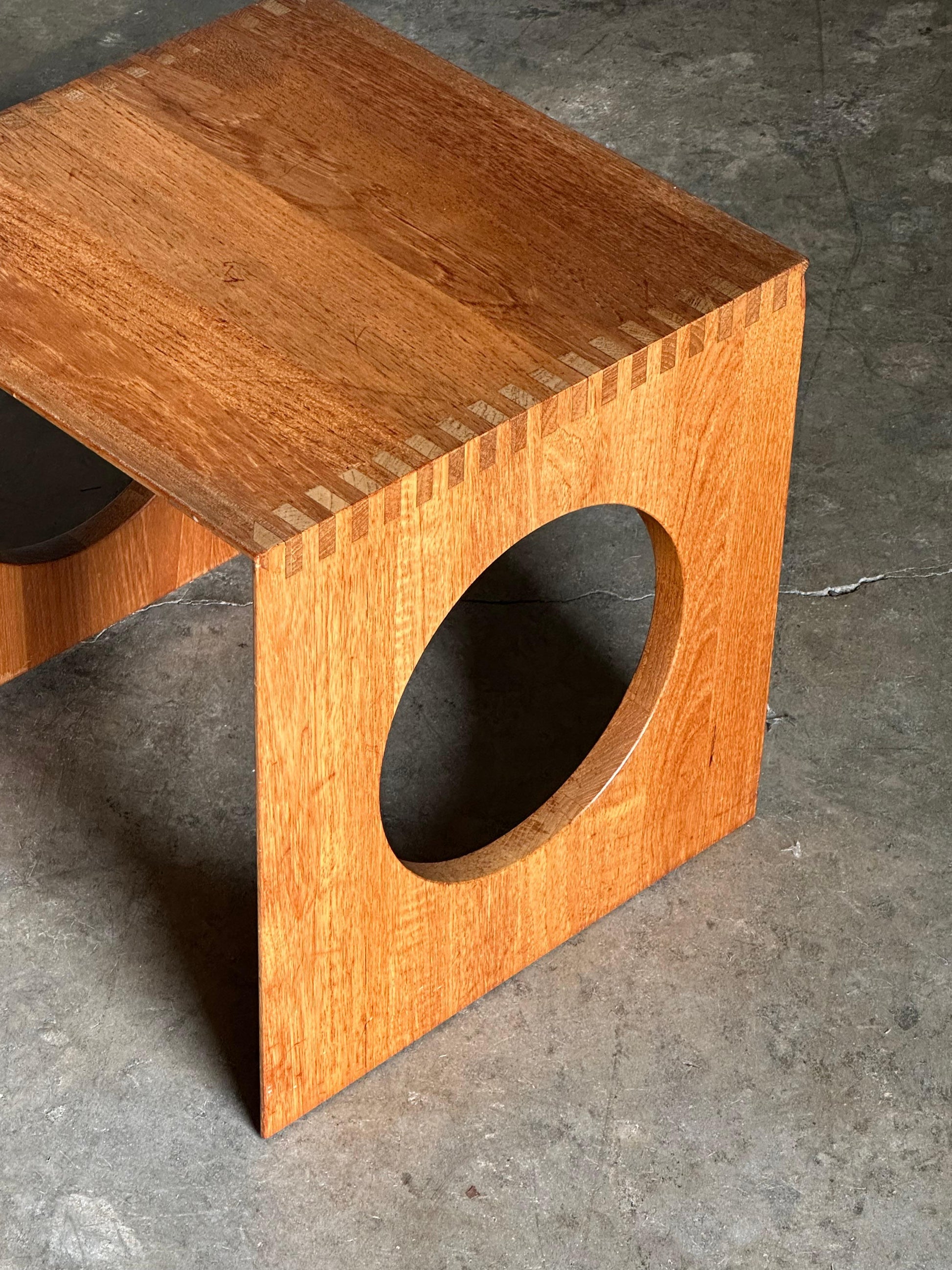 Frisman Vintage 1970s Jens Quistgaard Cube Nesting Tables for Richard Nissen- A Pair