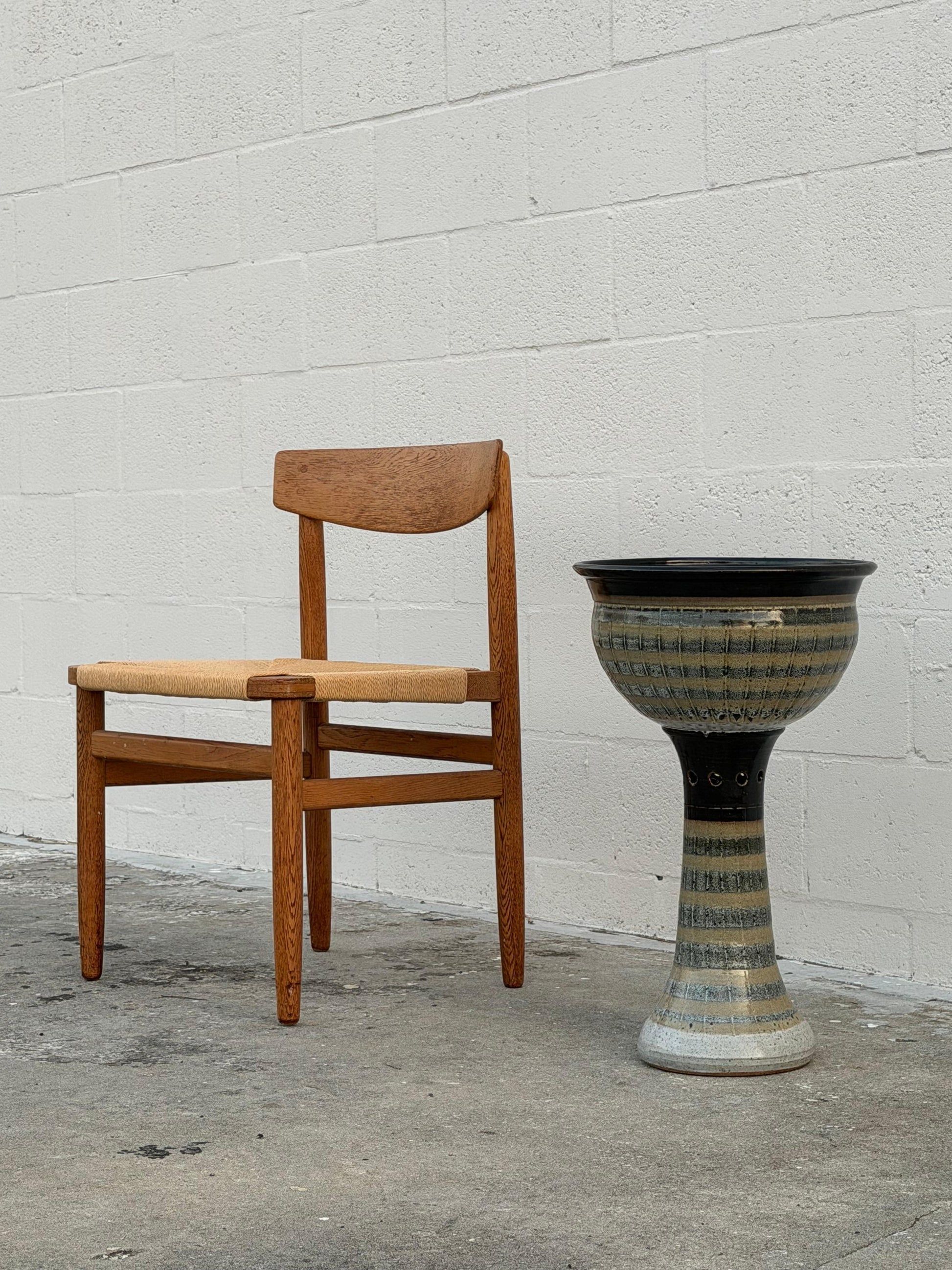 Frisman Vintage A Large Ceramic Planter By David Fernandez