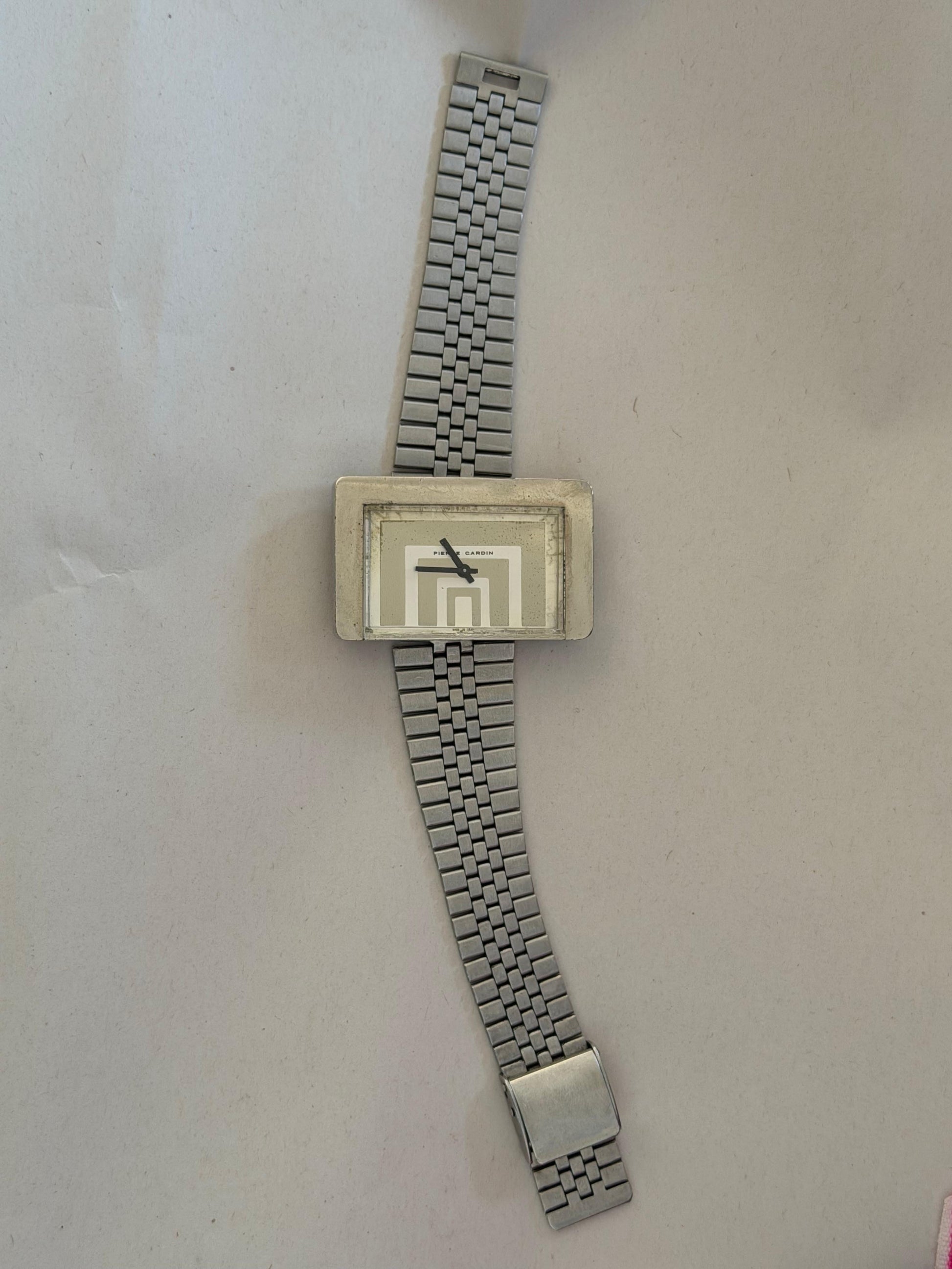 Frisman Vintage Pierre Cardin Espace Watch ca' 1970's Jaeger Lecoultre France
