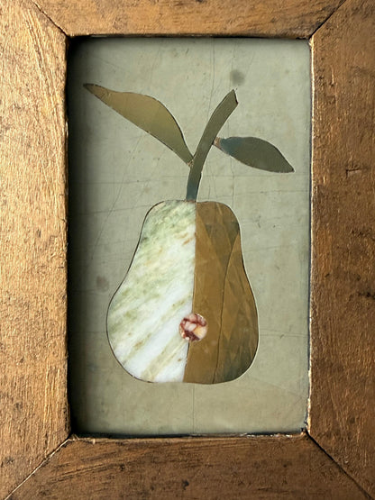 Frisman Vintage Richard Blow Attributed Montici Pietra Dura Plaque ca' 1960's Miniature