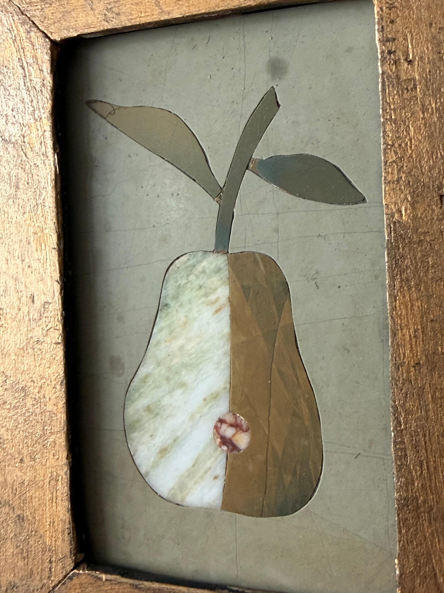Frisman Vintage Richard Blow Attributed Montici Pietra Dura Plaque ca' 1960's Miniature