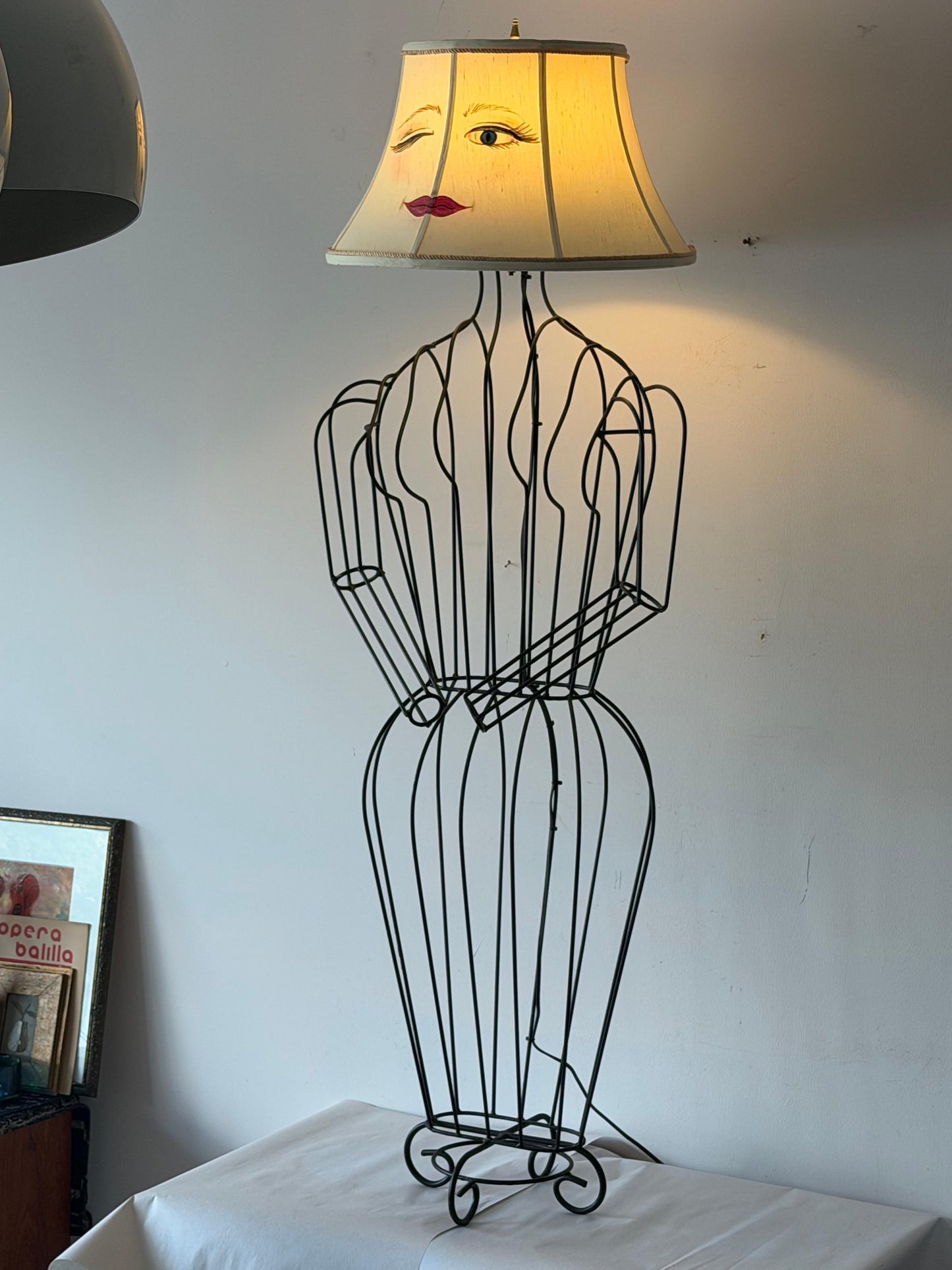 Frisman Vintage A Vintage John Risley Figural 'Mannequin' Floor Lamp, ca'1960s
