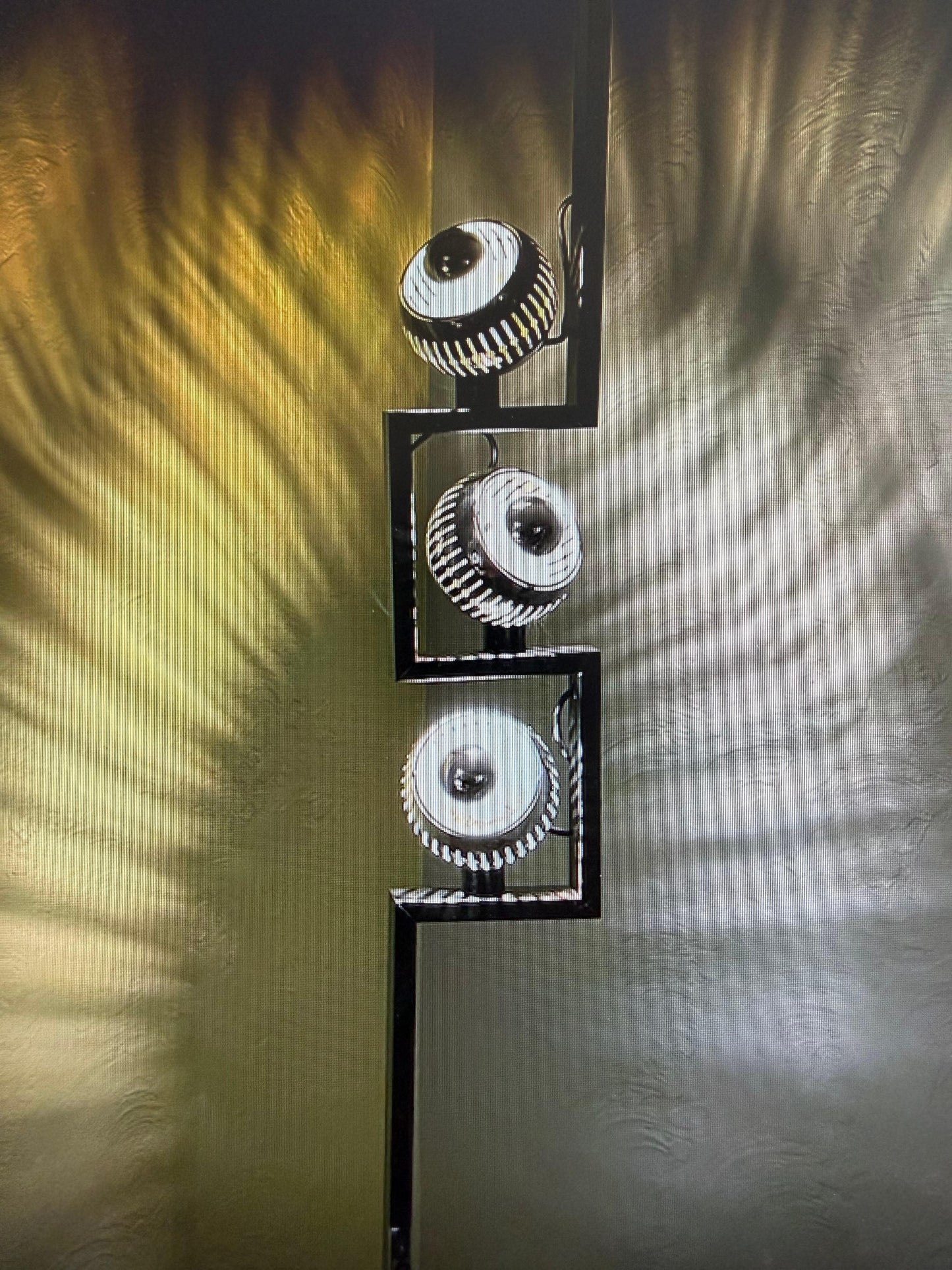 Frisman Vintage Original Eyeball Floor Lamp by Angelo Lelli for Arredoluce, 1960s Marble Base