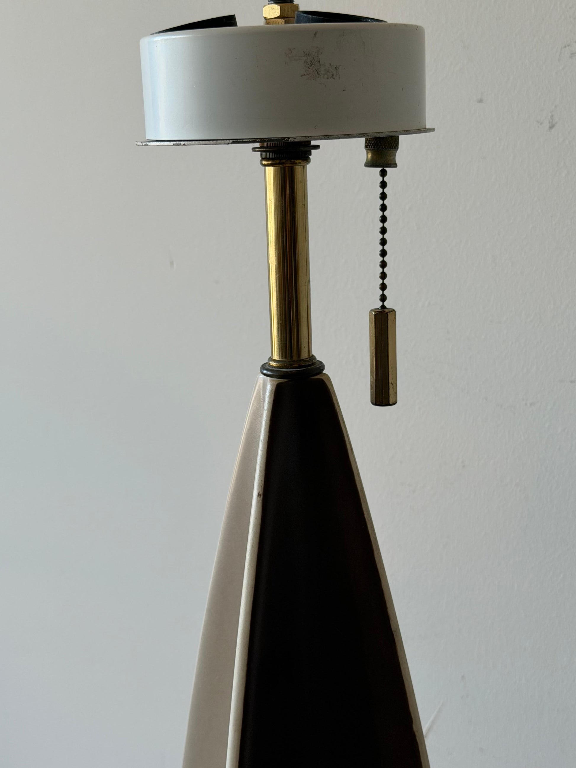 Frisman Vintage An Original Pair Of Gerald Thurston Lightolier "Fin" Lamps ca' 1950's