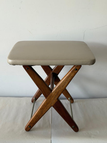 Frisman Vintage Unusual Stool With Adjustable Height Dutch Vintage Design 1960's