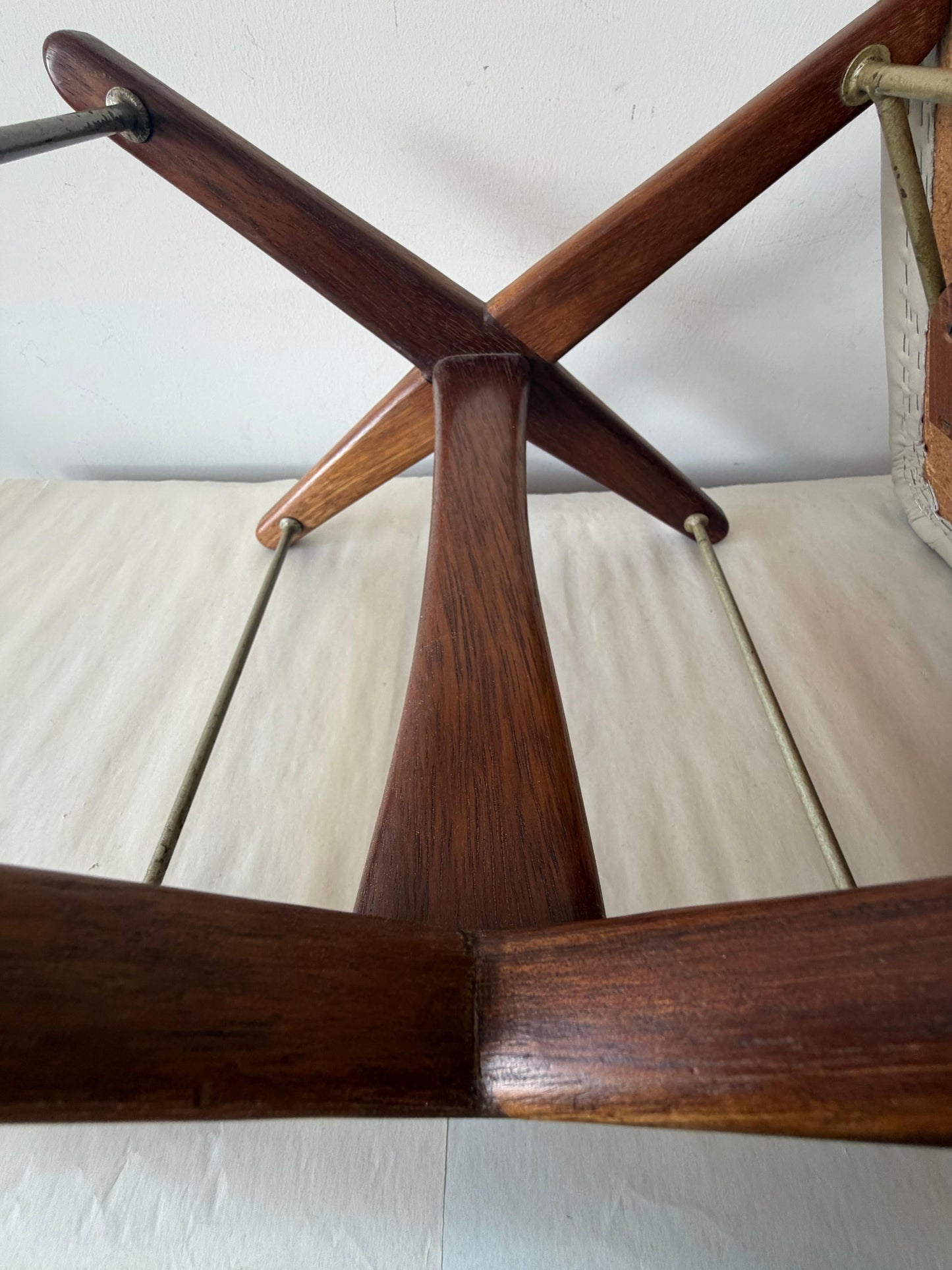 Frisman Vintage Unusual Stool With Adjustable Height Dutch Vintage Design 1960's