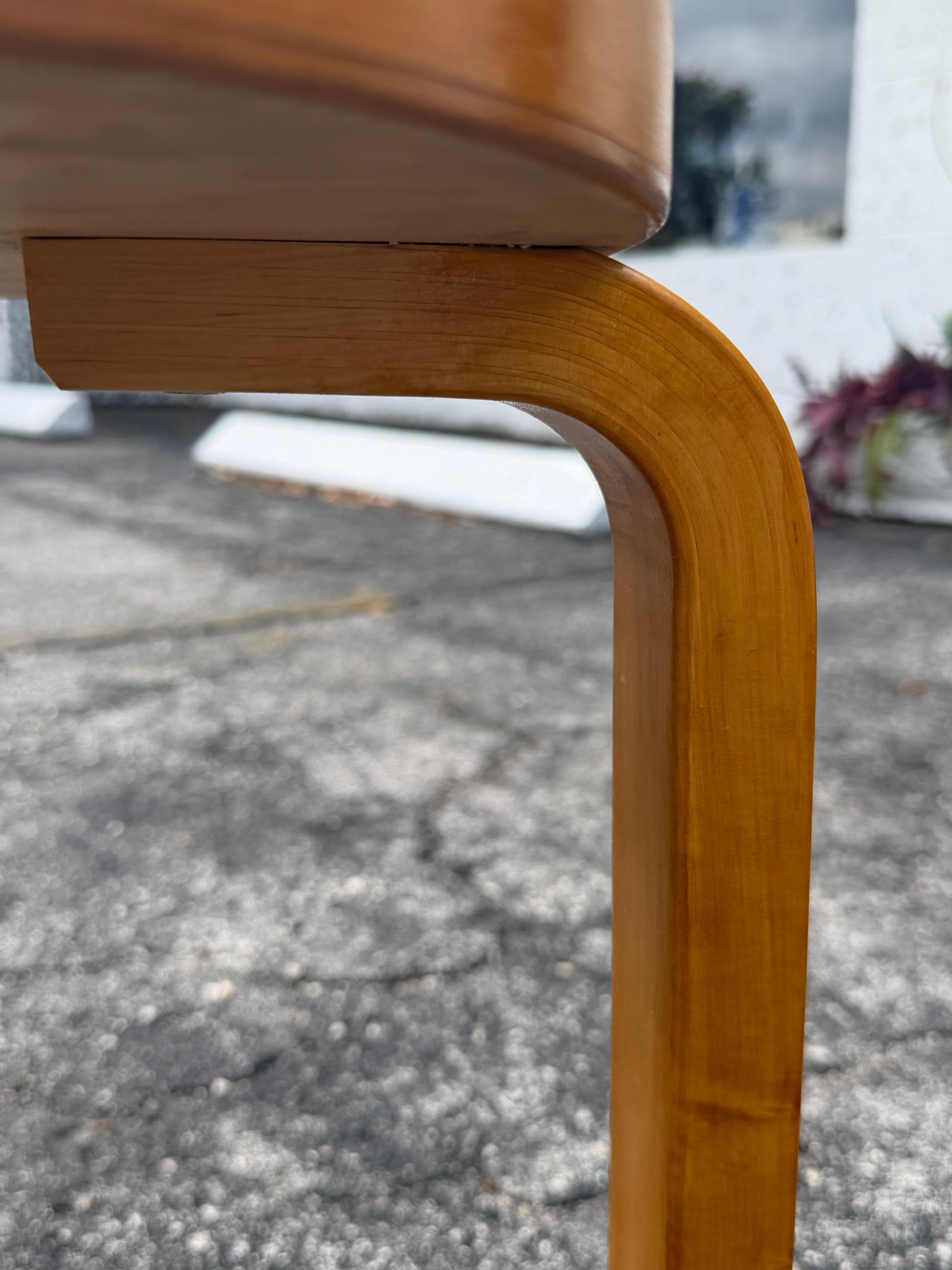 Frisman Vintage Vintage Alvar Aalto Stools Finland ca' 1950's-60's Mid Century Patina