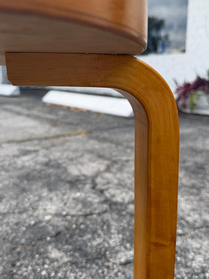 Frisman Vintage Vintage Alvar Aalto Stools Finland ca' 1950's-60's Mid Century Patina