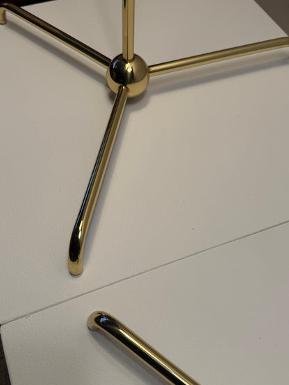 Frisman Vintage A Pair Of Brass Floor Lamps By T.H.Robsjohn-Gibbings Hansen Ca' 1950's