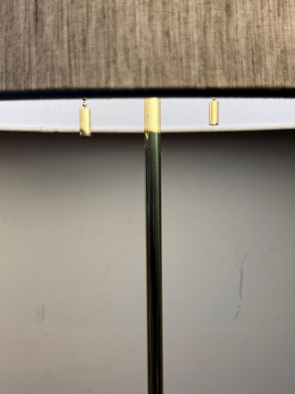 Frisman Vintage A Pair Of Brass Floor Lamps By T.H.Robsjohn-Gibbings Hansen Ca' 1950's