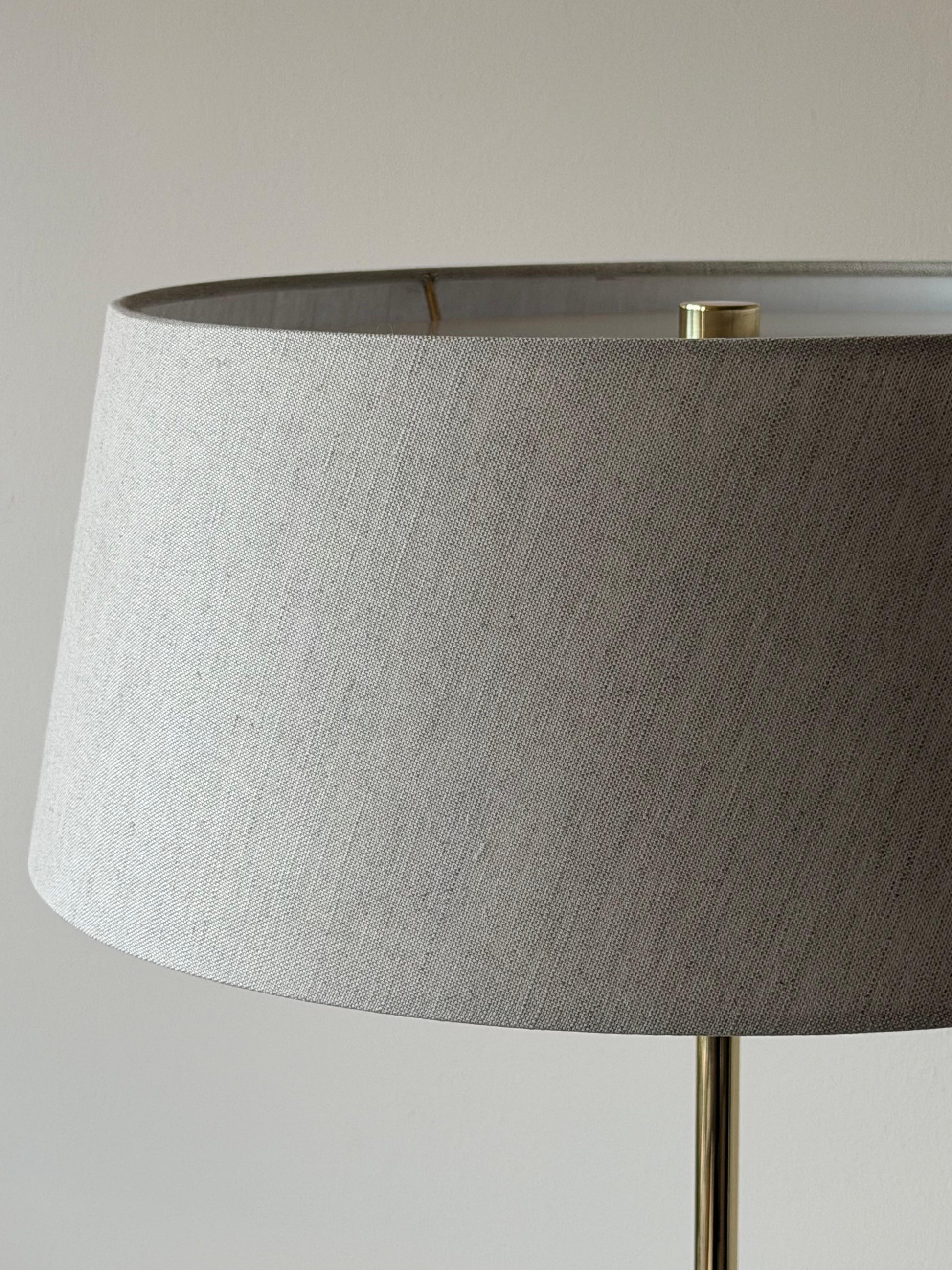 Frisman Vintage A Pair Of Brass Floor Lamps By T.H.Robsjohn-Gibbings Hansen Ca' 1950's