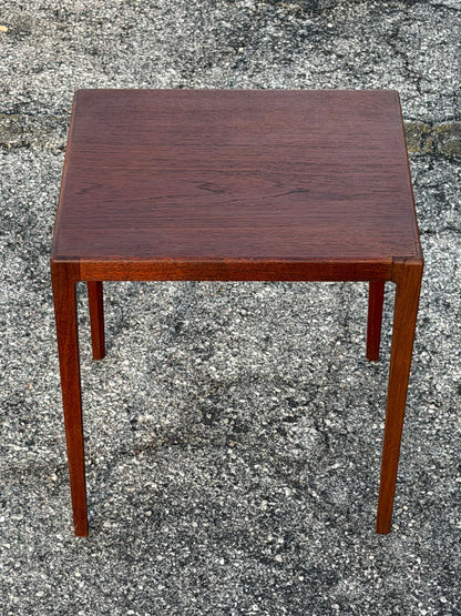 Frisman Vintage Elegant Side Table by Ludwig Pontoppidan Danish ca' 1950's
