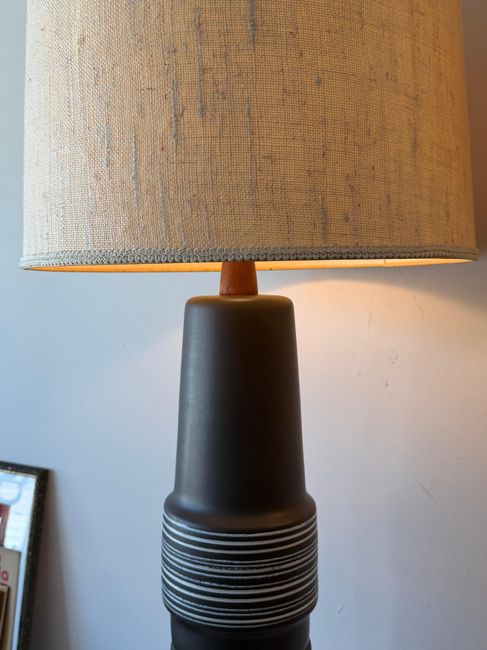 Frisman Vintage A Pair Of Monumental Martz Lamps