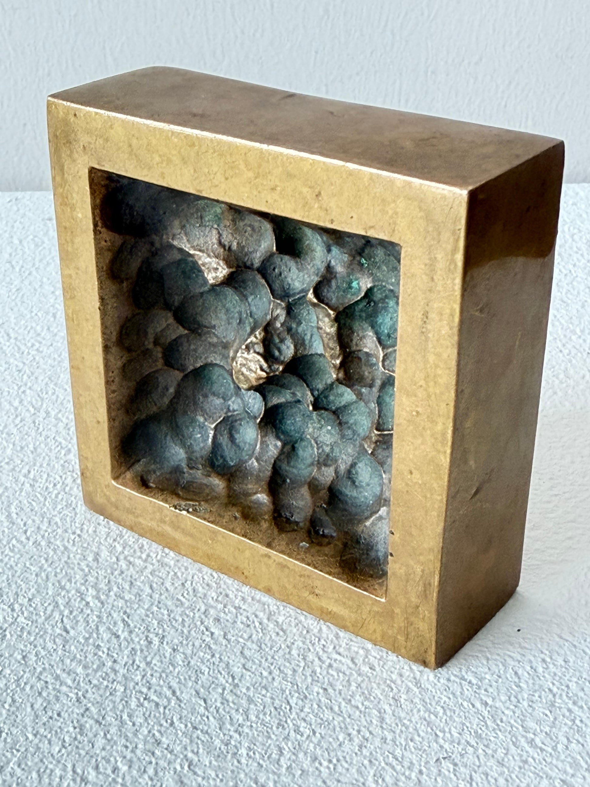 Frisman Vintage A Sculpture By Monique Gerber Gilt Bronze Vide-Poche, circa 1970, France
