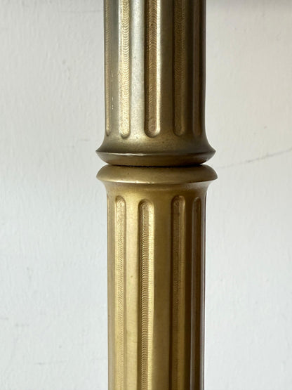 Frisman Vintage A Pair Of Chapman Floor Lamps Bronze Bamboo Style ca' 1970's