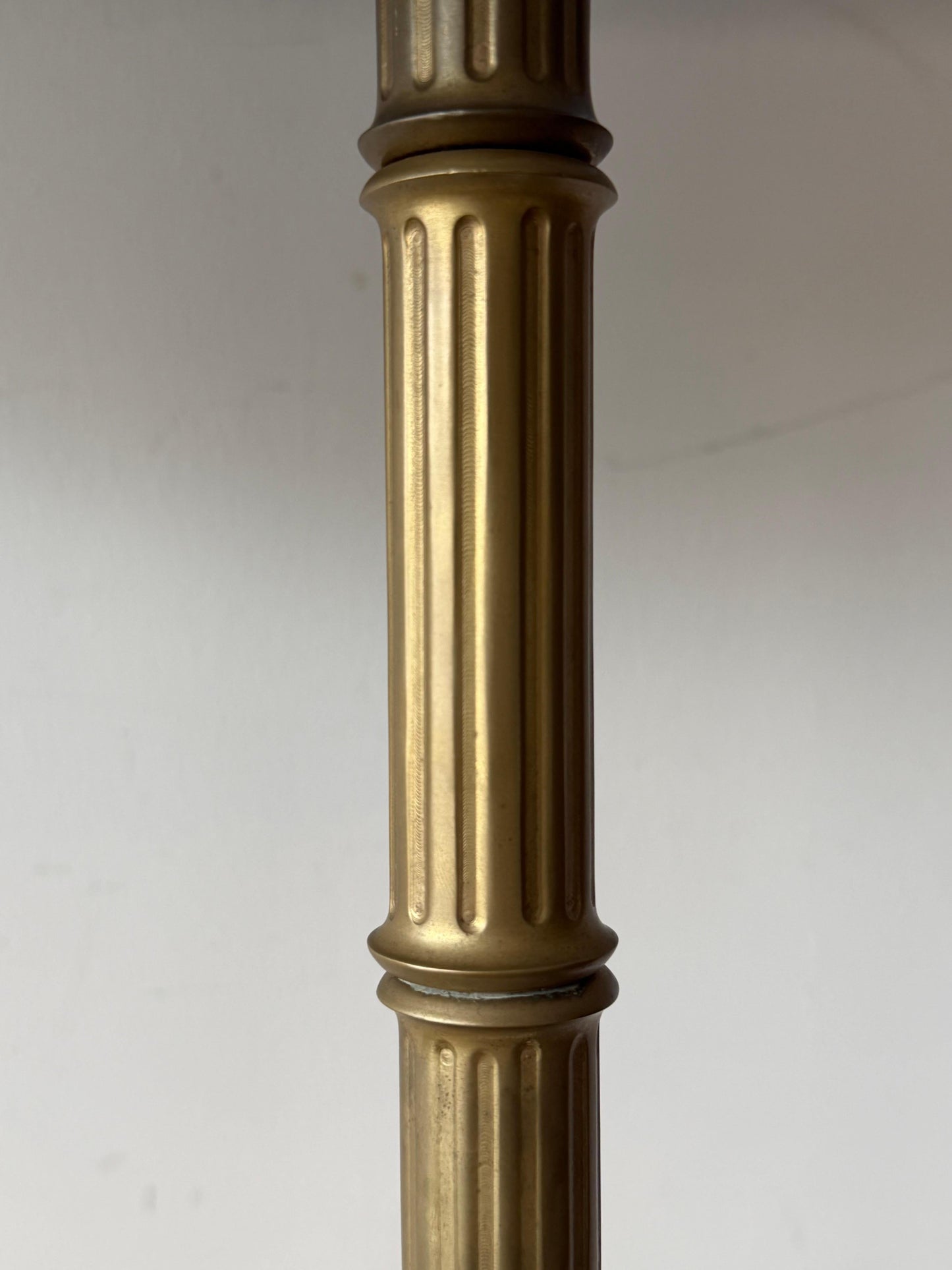 Frisman Vintage A Pair Of Chapman Floor Lamps Bronze Bamboo Style ca' 1970's