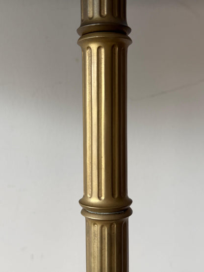Frisman Vintage A Pair Of Chapman Floor Lamps Bronze Bamboo Style ca' 1970's