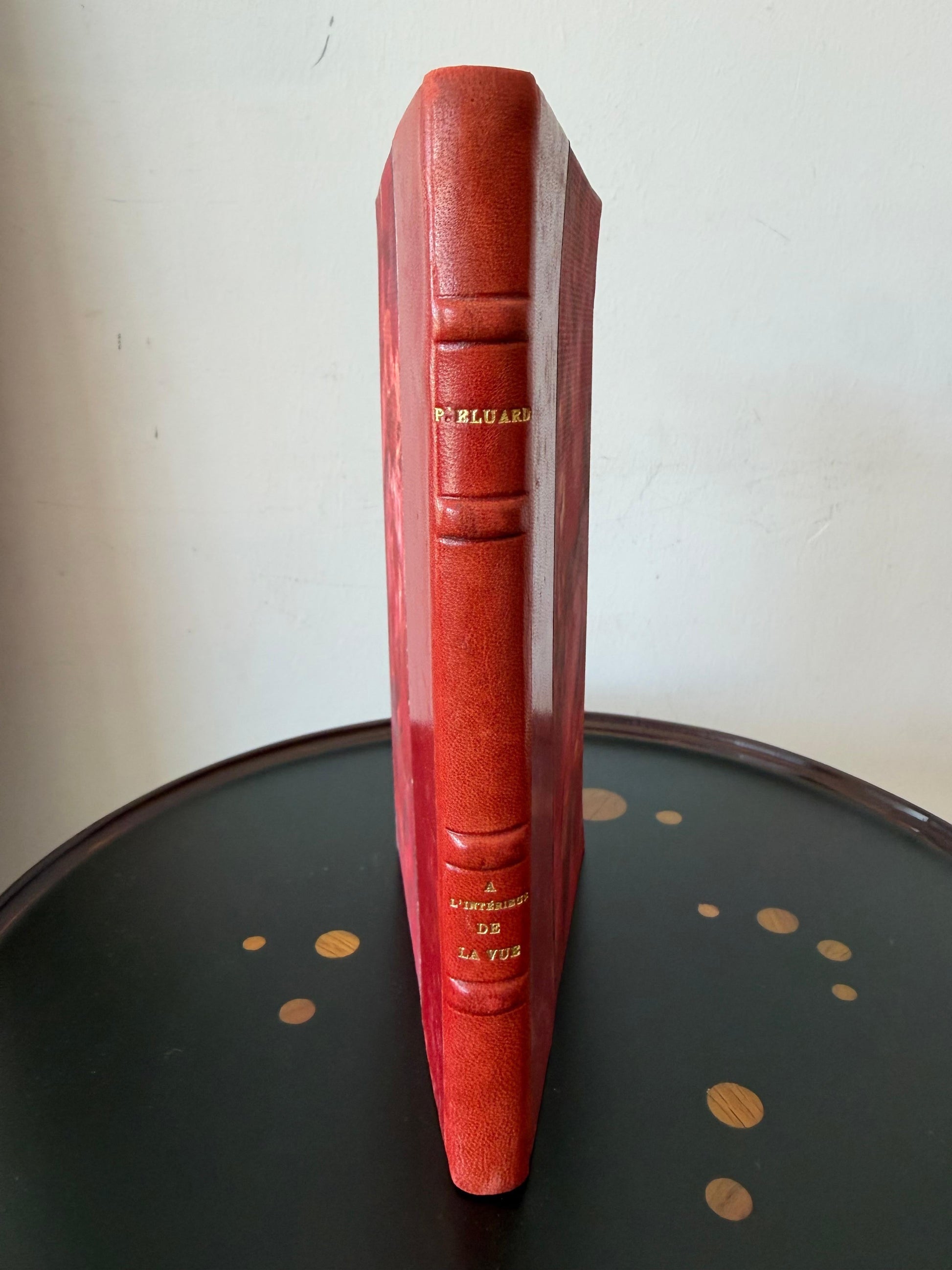 Frisman Vintage Max Ernst Paul Eluard Rare Illustrated Book "A L'Interieur de la Vue" 1947