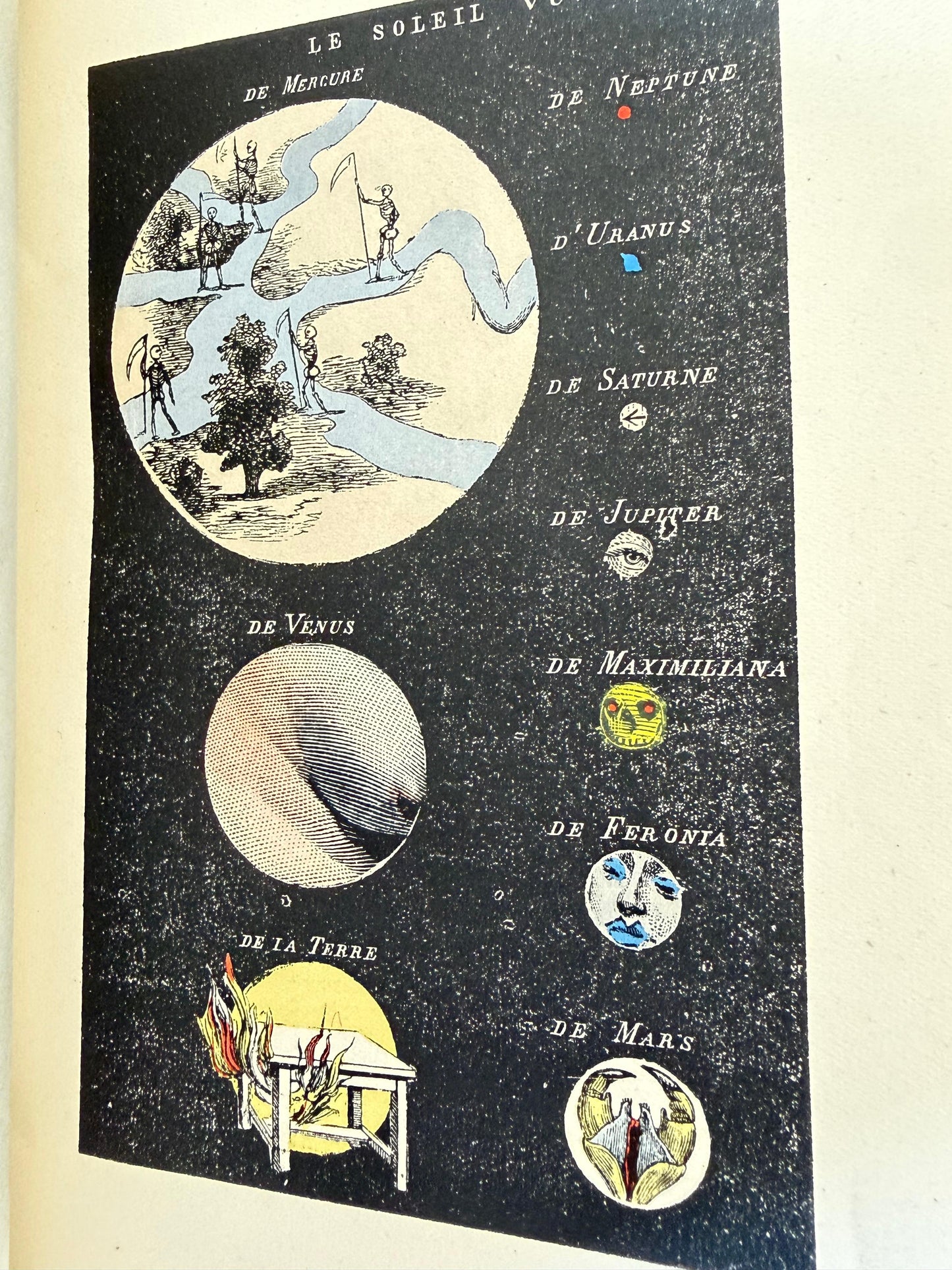 Frisman Vintage Max Ernst Paul Eluard Rare Illustrated Book "A L'Interieur de la Vue" 1947