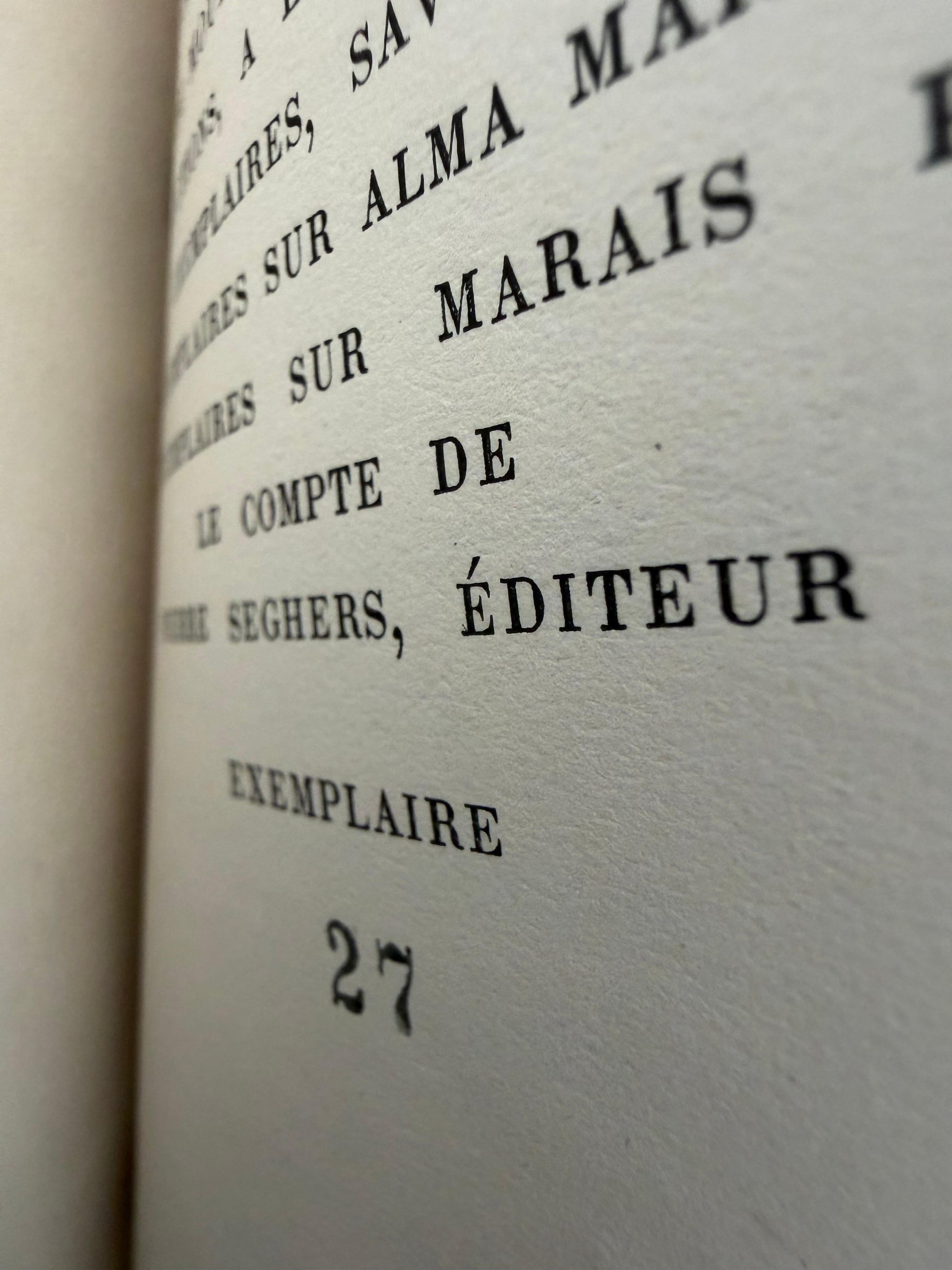 Frisman Vintage Max Ernst Paul Eluard Rare Illustrated Book "A L'Interieur de la Vue" 1947