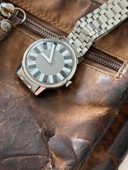 Frisman Vintage Girard Perregaux 9034 With Gay Freres Bracelet Rare Watch ca' 1960's
