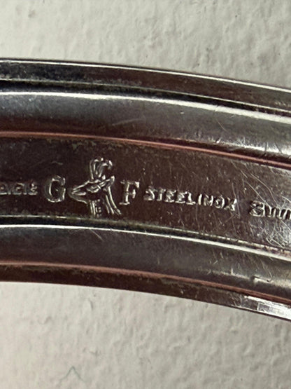Frisman Vintage Girard Perregaux 9034 With Gay Freres Bracelet Rare Watch ca' 1960's