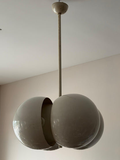 Frisman Vintage Rare Vico Magistretti Ceiling Lamp Giunone For Artemide 1970