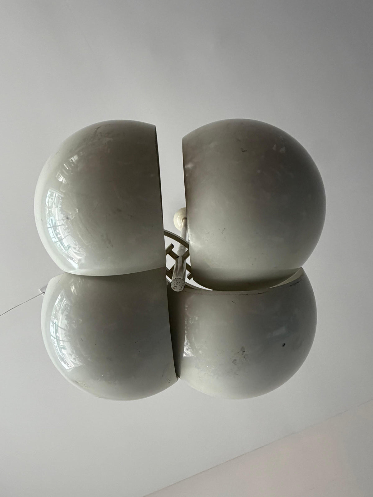 Frisman Vintage Rare Vico Magistretti Ceiling Lamp Giunone For Artemide 1970