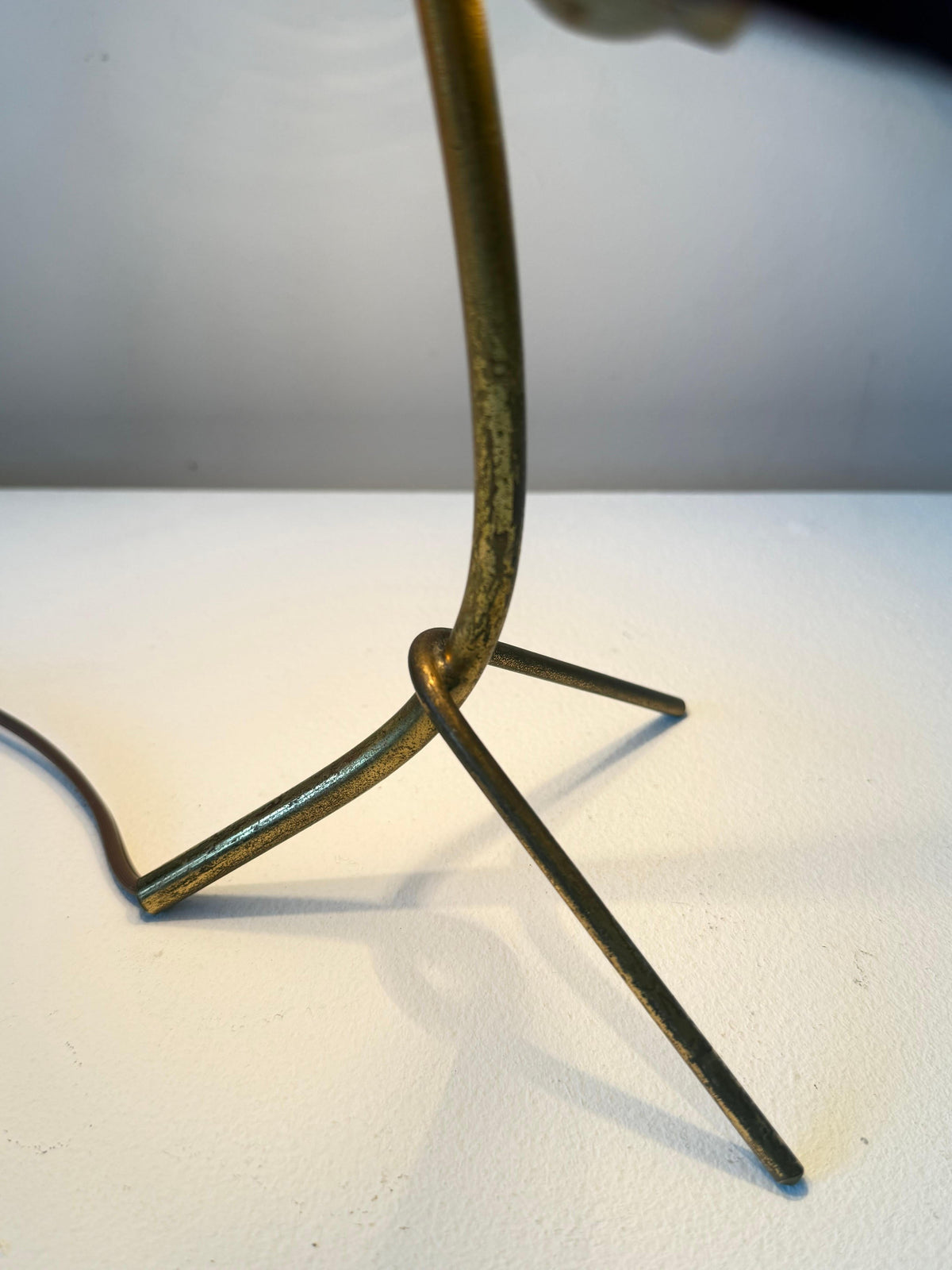 Frisman Vintage Unusual Italian Table Lamp ca' 1950's