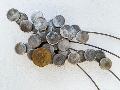Frisman Vintage Unusual Wall Mounted Sculpture Sailboats
