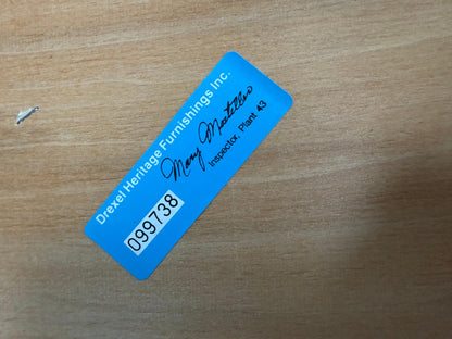 Frisman Vintage A Pair Of Classic X Base Upholstered Benches By Drexel Heritage ca' 1960's