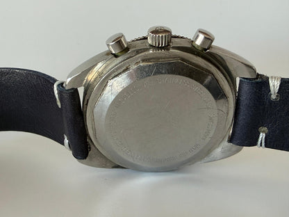 Frisman Vintage A Fun "Surfboard" Chronograph Dive Watch By Clebar Switzerland ca' 1970's