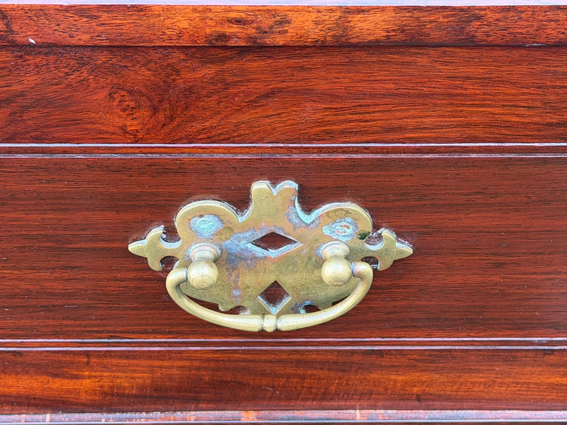 Frisman Vintage A pair Of Vintage Campaign Night Stands Mahogany ca' 1970's