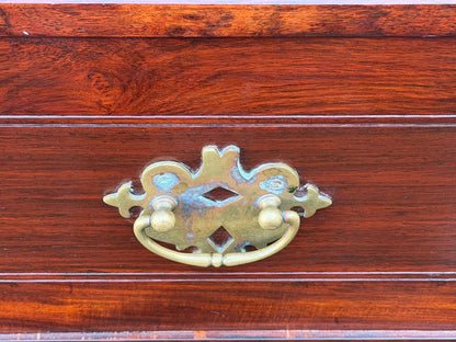 Frisman Vintage A pair Of Vintage Campaign Night Stands Mahogany ca' 1970's