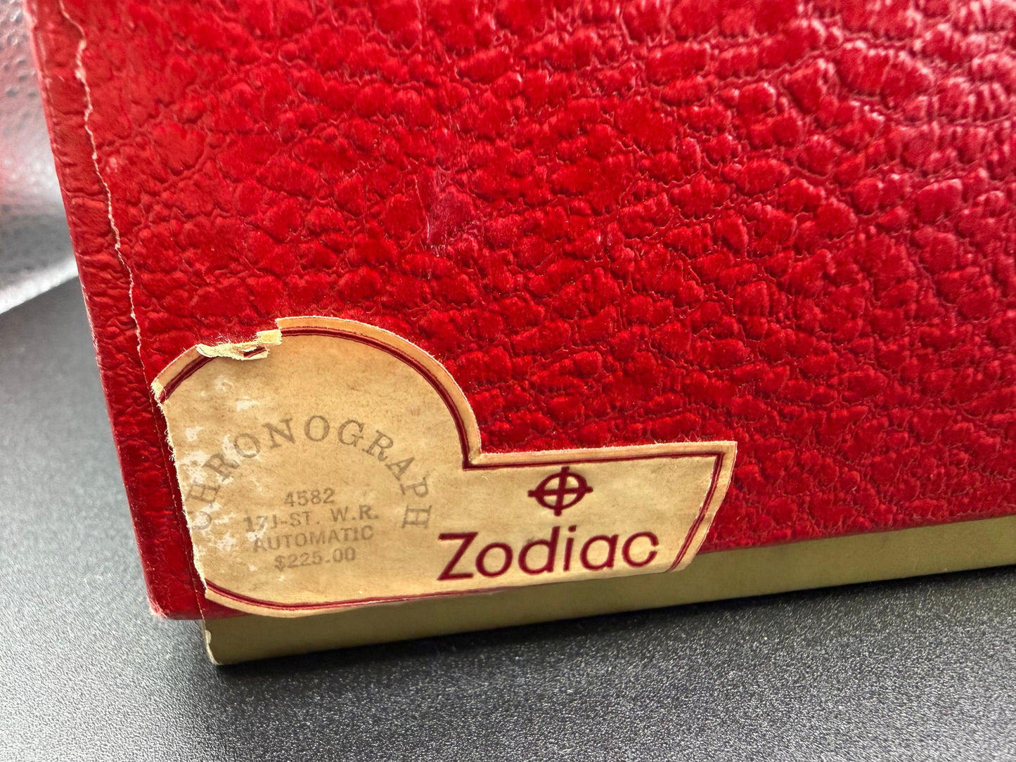 Frisman Vintage 1970s Zodiac Chronograph Stainless Steel 44mm Watch