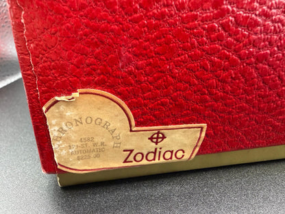 Frisman Vintage 1970s Zodiac Chronograph Stainless Steel 44mm Watch