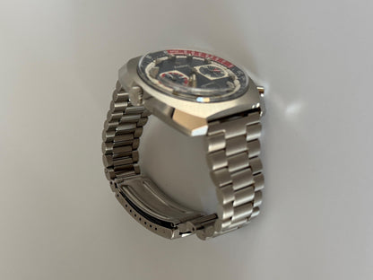 Frisman Vintage 1970s Zodiac Chronograph Stainless Steel 44mm Watch