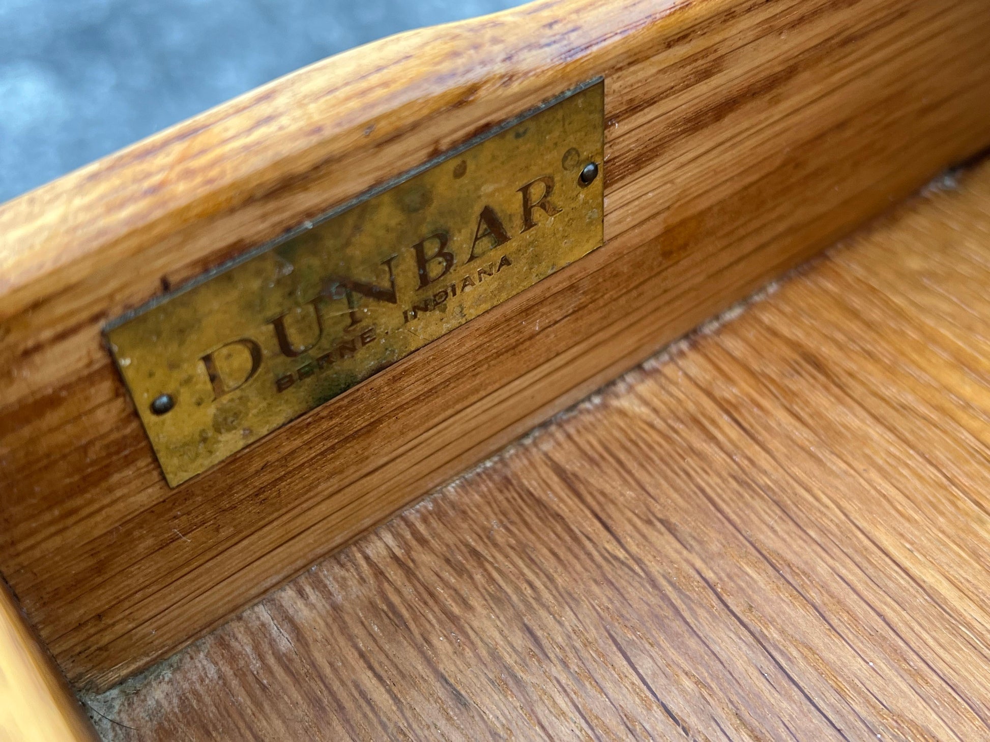 Frisman Vintage Edward Wormley Dunbar Night Stands Walnut  With Rosewood Handles Ca' 1950's