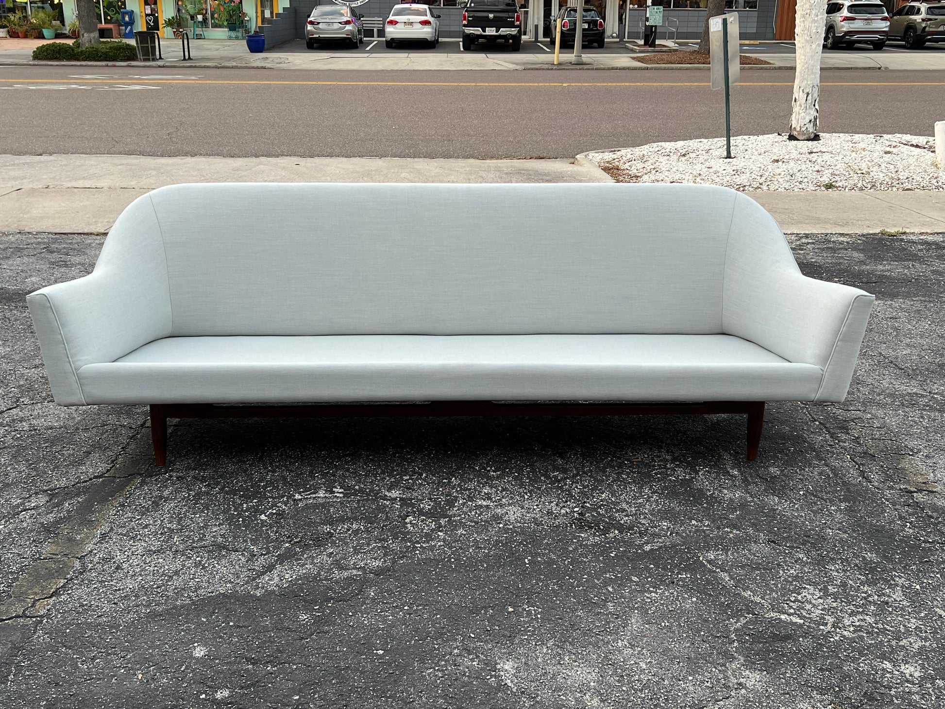 Frisman Vintage Classic Jens Risom Three Seat Sofa Ca' 1960's