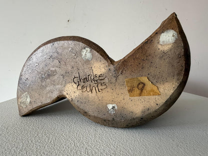 Frisman Vintage Unusual Charles Counts Modernist Ceramic Mid Century Vase Pottery