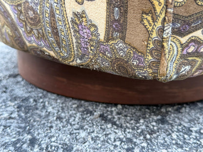 Frisman Vintage Original Milo Baughman for Thayer Coggin Swivel and Tilt Scoop Chairs 1970's