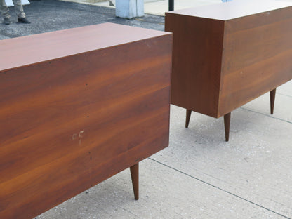 A Pair of Vintage Gio Ponti Dressers For Singer& Sons Ca' 1950's