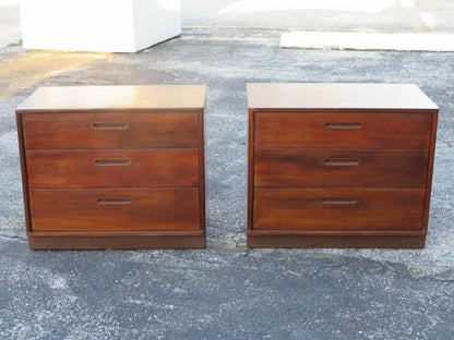 A Pair Of Small Dressers By Edward Wormley For Dunbar Ca' 1940's