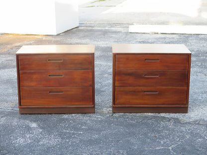 A Pair Of Small Dressers By Edward Wormley For Dunbar Ca' 1940's